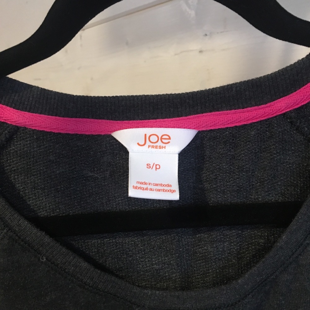 Joe Fresh | Grey Long Sleeve Sweater Dress - Picture 3 of 4
